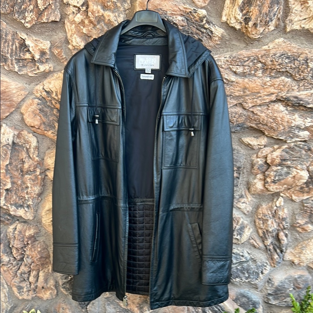 Vintage Wilsons M Julian Leather 3/4 Length Size XLT